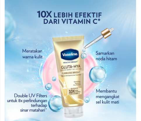 Serum Pencerah Tercanggih dan Paling Kuat dari Vaseline